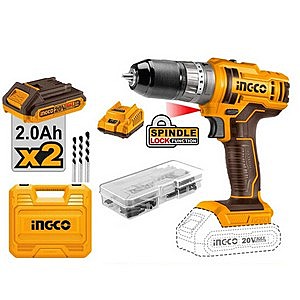 Шуруповерт акк. удар. 12В 1,5Ач 2аккум. кейс INGCO CIDLI12202