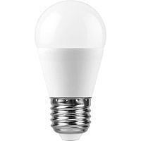 Лампа светодиодная FERON LB-950 (13W) шар E27 6400K 230V G45