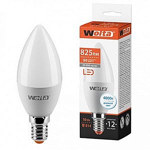 Светодиодная лампа WOLTA 25WC10E14 10Вт 6500К E14