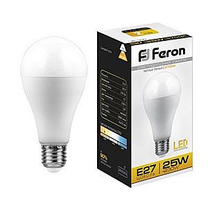 Лампа светодиодная FЕRON LB-100 (25W) 230V E27 2700K 2100lm A65 