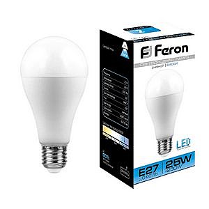 Лампа светодиодная FЕRON LB-100 (25W) 230V E27 6400K 2200lm A65 