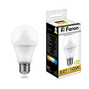 Лампа светодиодная FERON LB-92 13LED (10W) 230V E27 2700K 800lm A60  