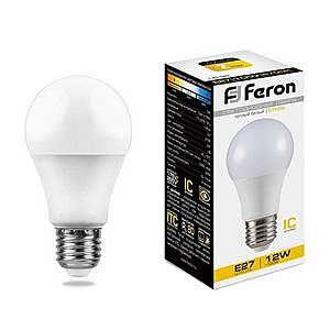 Лампа светодиодная FERON LB-93 32LED (12W) 230V E27 2700K 1100lm A60 