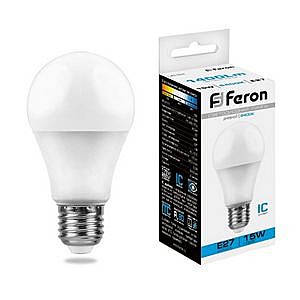 Лампа светодиодная FERON LB-94 45LED (15W) 230V E27 6400K 1400lm A60 