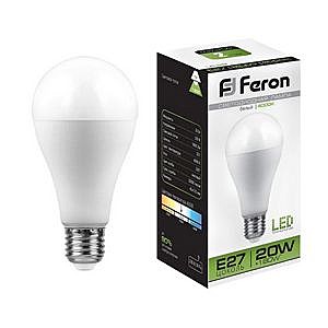 Лампа светодиодная FERON LB-98 (20W) 230V E27 4000K 1800lm  A65 