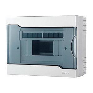 Бокс с прозрачной крышкой ЩРH-П-8 наружный IP40 LEZARD 730-2000-008 