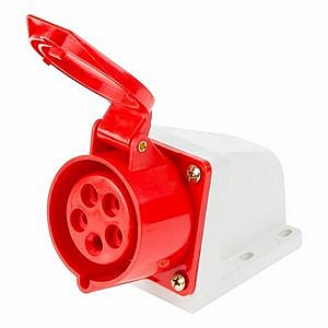 Розетка 115 стационарная 3Р+РЕ+N 16А 380В IP44, Rexant (11-8911)
