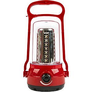 Аккумуляторный кемпинговый фонарь 35+6 SMD, красный (SBF-36-R)/30